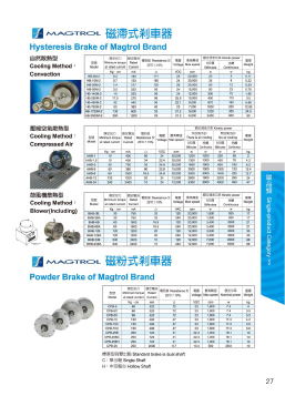 Hysteresis Brake of Magtrol Brand