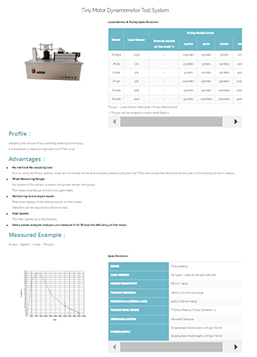 Tiny-Motor-Dynamometer-Test-System